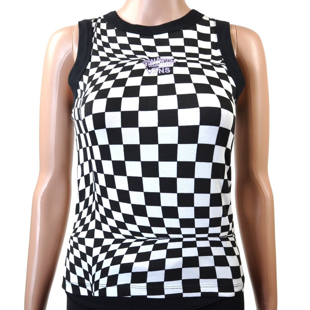 VANS Women's Worldwide Checkered Tank Top